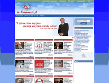Tablet Screenshot of dr-kwasniewski.pl